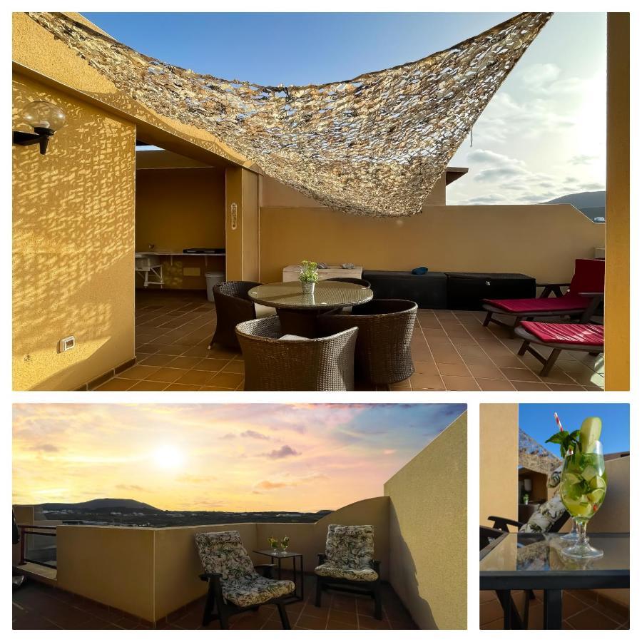 Sunset Corralejo Con Solarium Privado Exterior foto